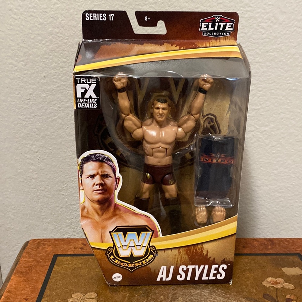 NEW AJ Styles - WWE Legends Elite Series 17 Collection Target Exclusive Mattel